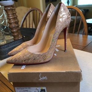 Louboutin So Kate 120 Liege Lame